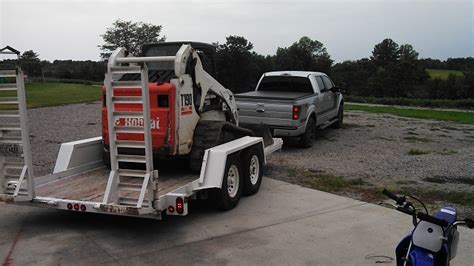 f150 towing skid steer|Can a 1/2 ton pick.